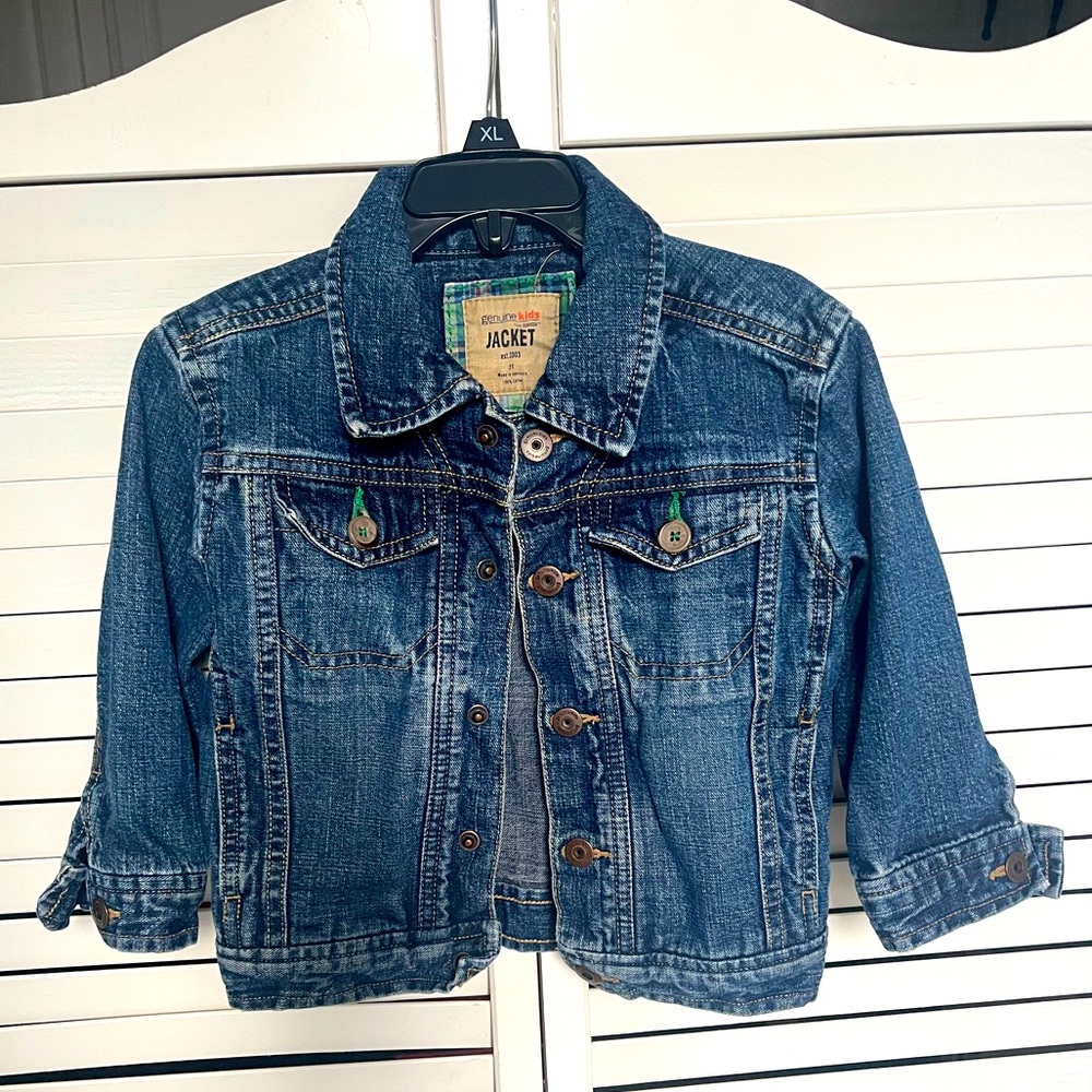Toddler jean jacket